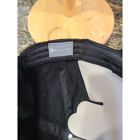 Coors Light Hat Cap Strap Back Black Embroidered Beer Logo Casual Mens NWT - Picture 4 of 6